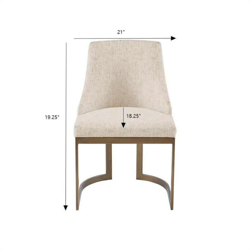 Contemporary Modern Accent Dining Chairs (Set of 2) by HouseOfZazla