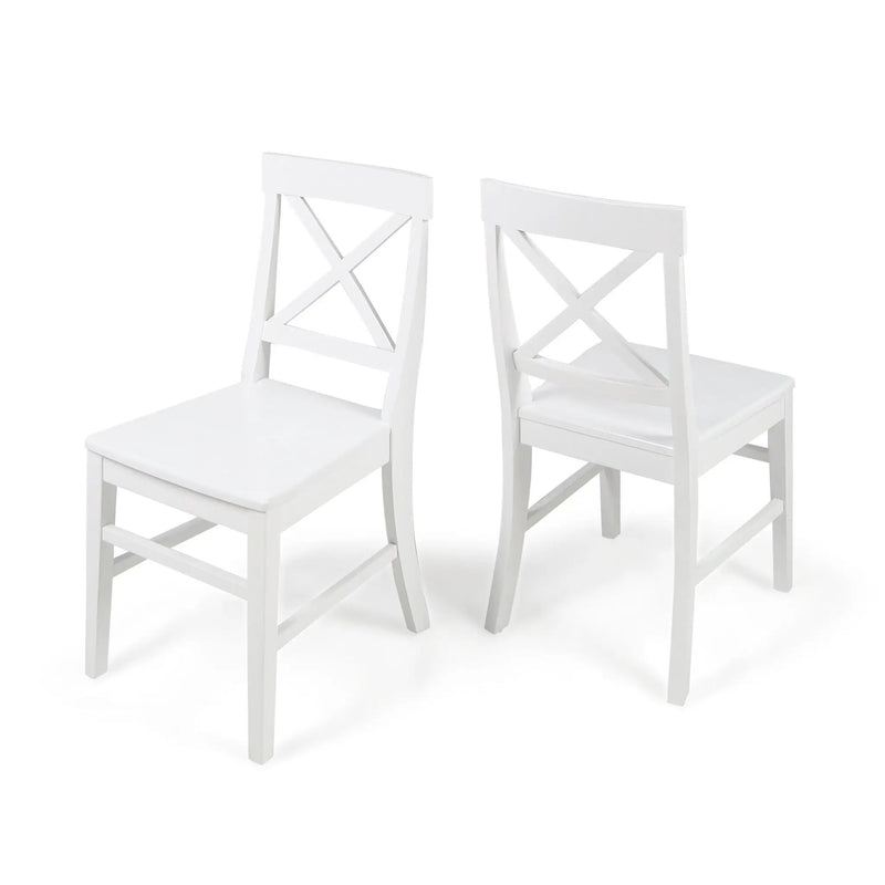 Plethora - Dining Chair With X Shaped Back (Set of 2) by HouseOfZazla