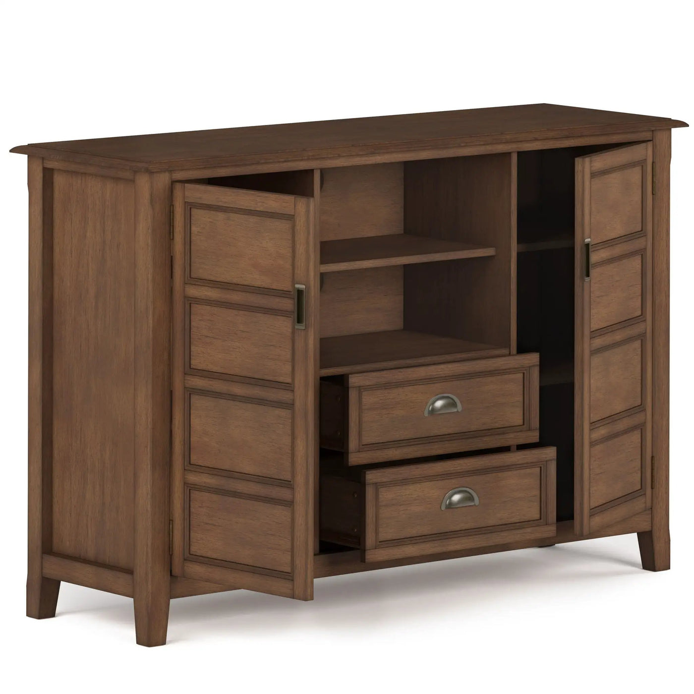 Burlington - Handcrafted Tall TV Media Stand by HouseOfZazla