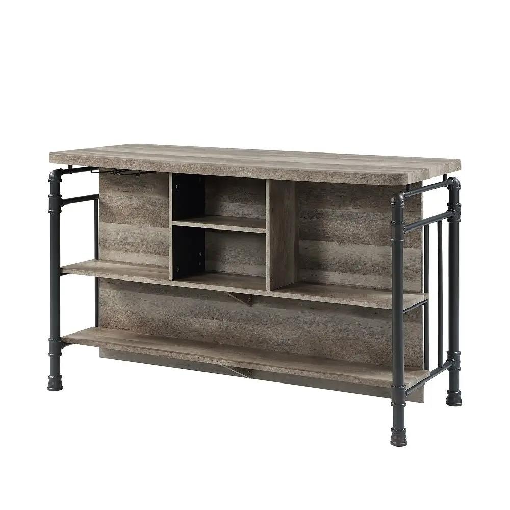 Edina - Counter Height Table - Antique Oak & Sandy Gray by Unique Piece Furniture