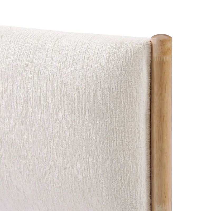 King Natural Wood Bed Frame, photo 10 of 10