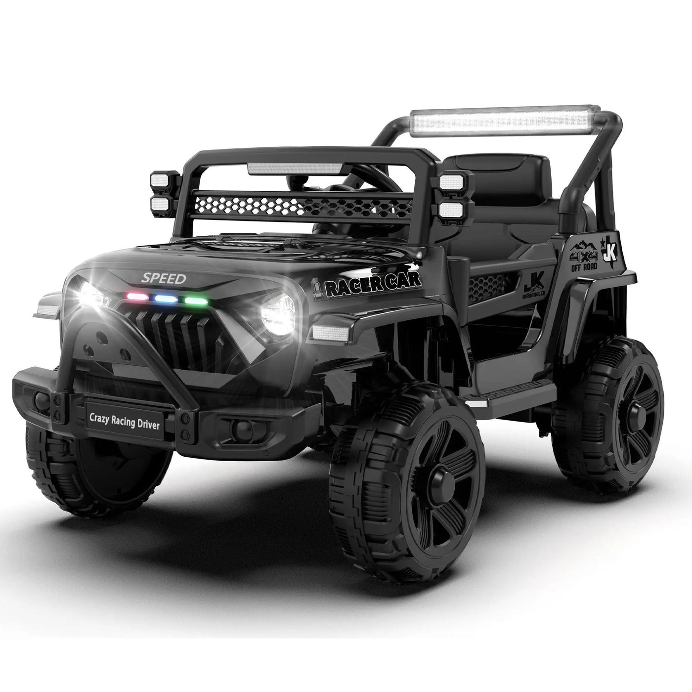 12V Kids Ride-On Electric Truck Car with Parental Control by HouseOfZazla