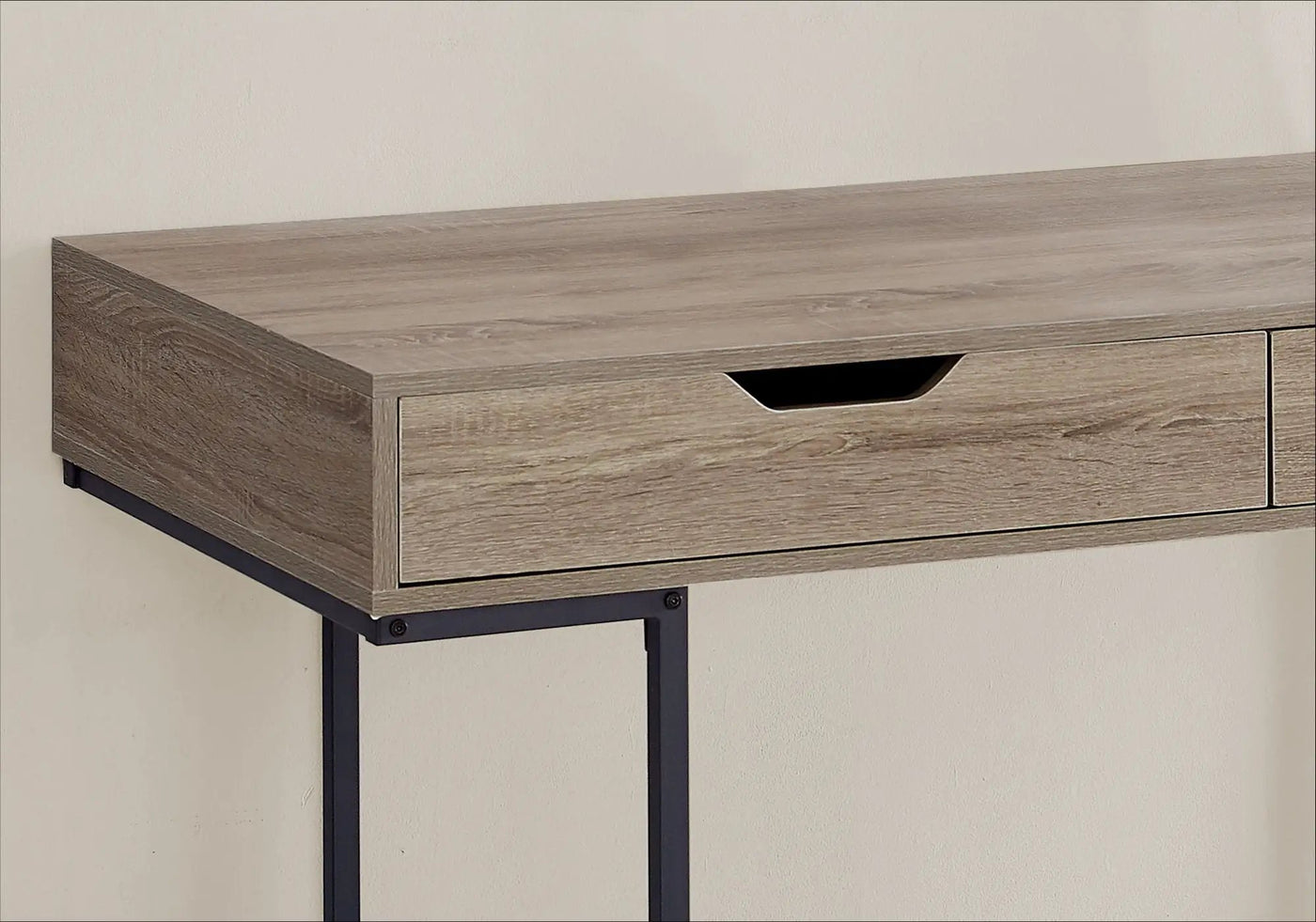 Computer Desk For Home Office, Laptop, Storage Drawers, Contemporary & Modern by HouseOfZazla