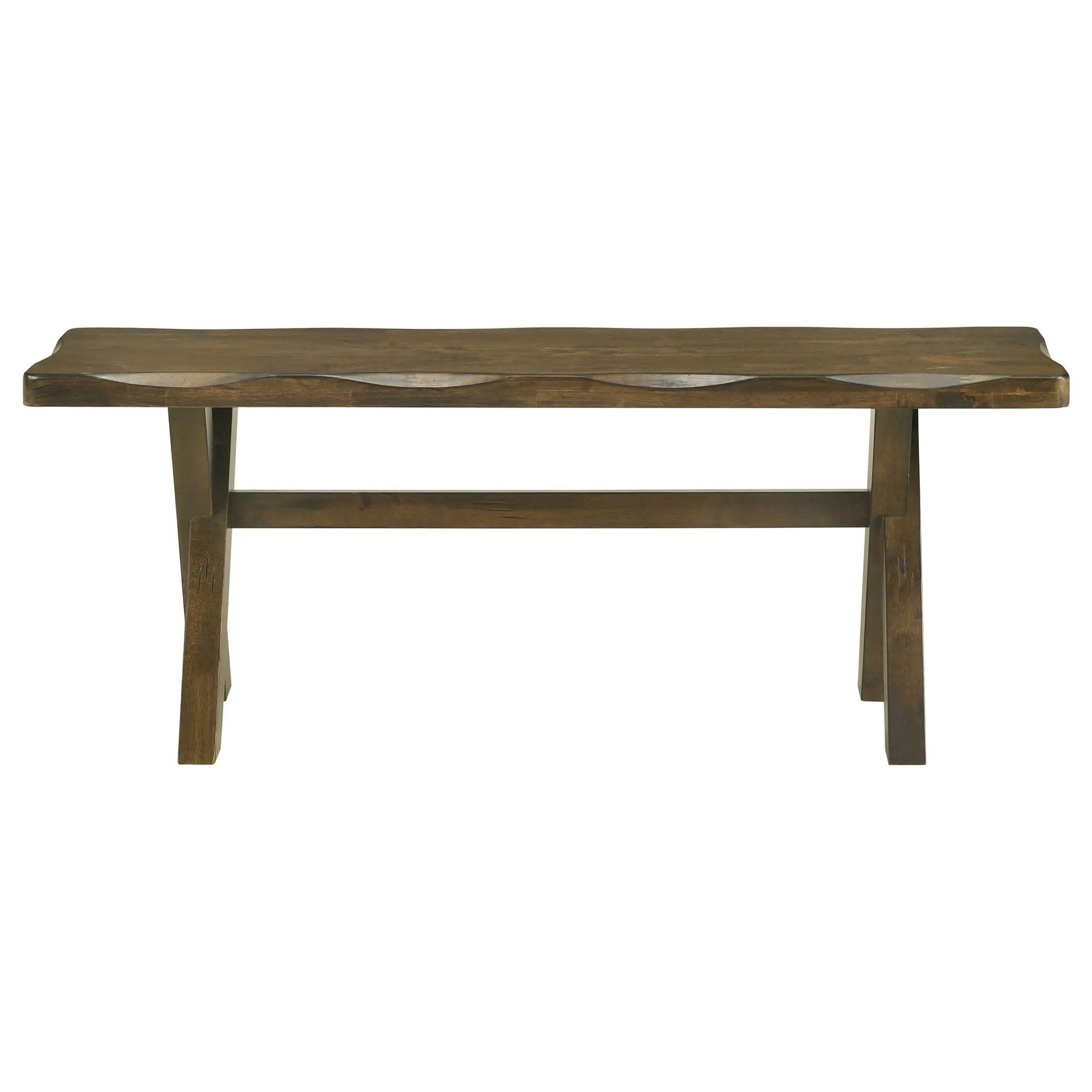 Alston 47-inch Solid Wood Dining Bench Knotty Nutmeg by Unique Piece Furniture