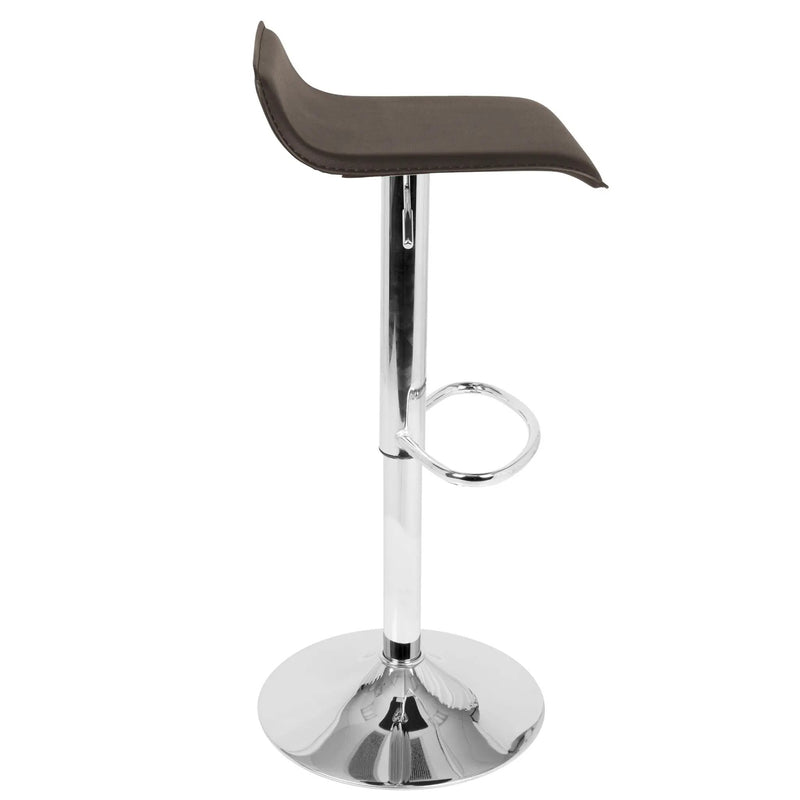 Ale - Contemporary Adjustable Barstool (Set of 2) by HouseOfZazla