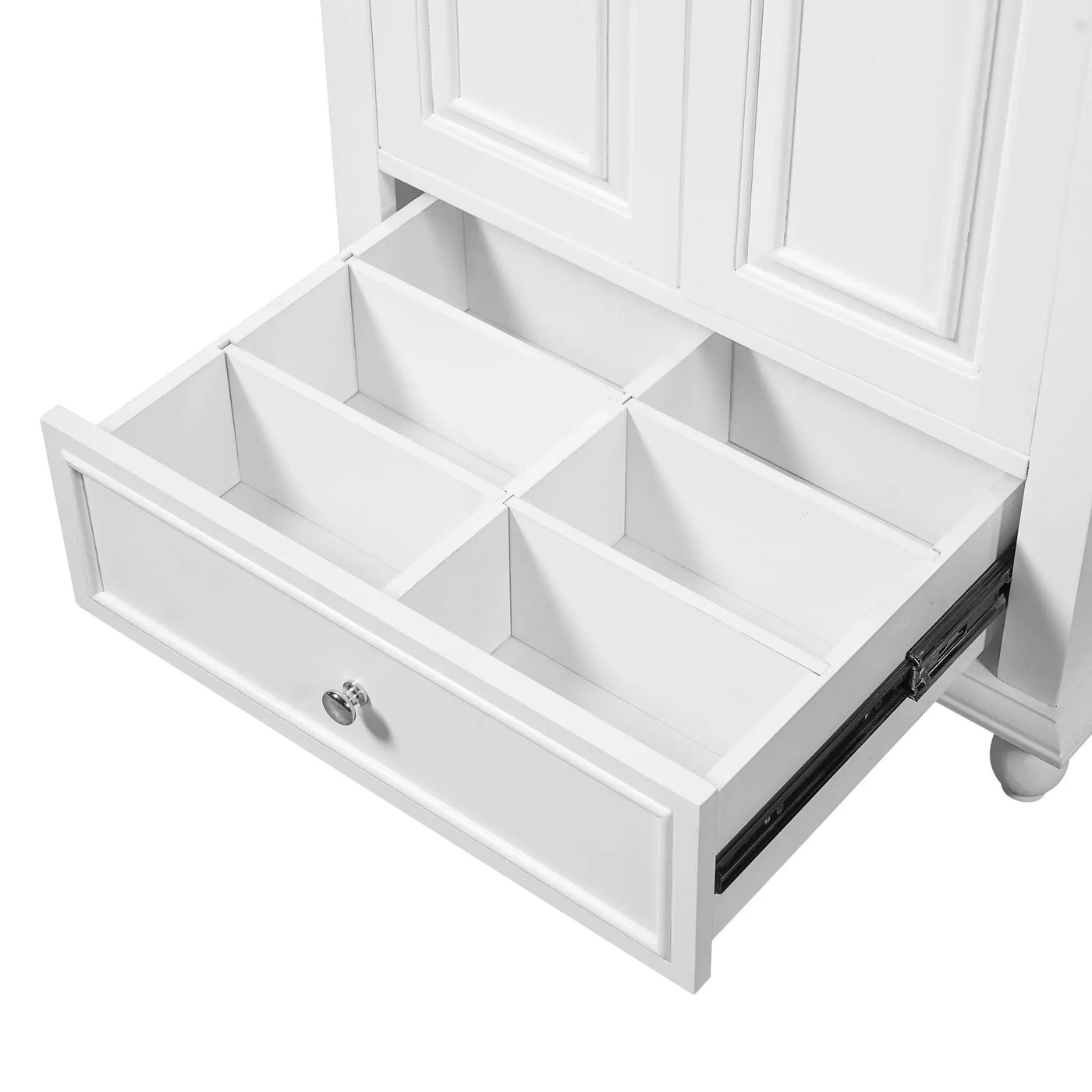 Modern Bathroom Vanity With Sink, Cabinet With Drawer And Dividers, Rectangular Storage Unit by HouseOfZazla