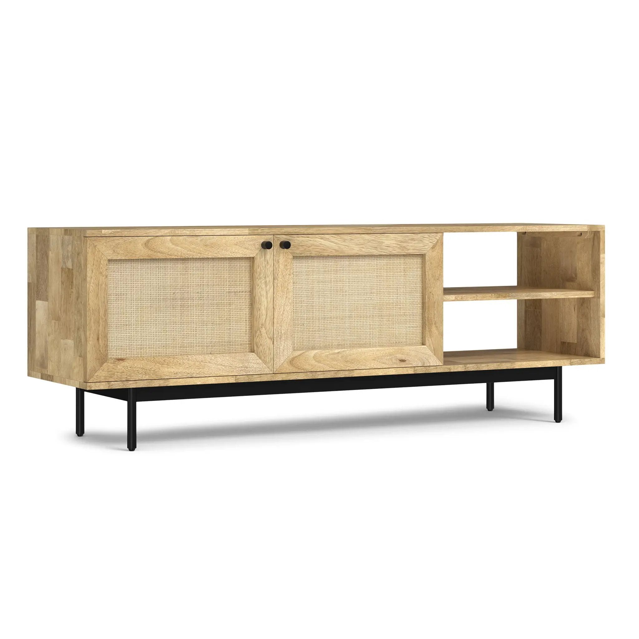 Reeves - TV Media Stand - Natural by HouseOfZazla