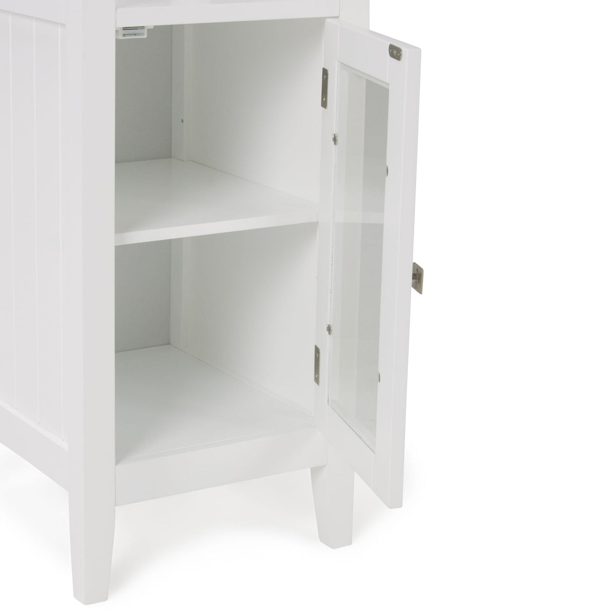 Bath Storage Tower with Adjustable Shelves - Pure White, photo 6 of 10