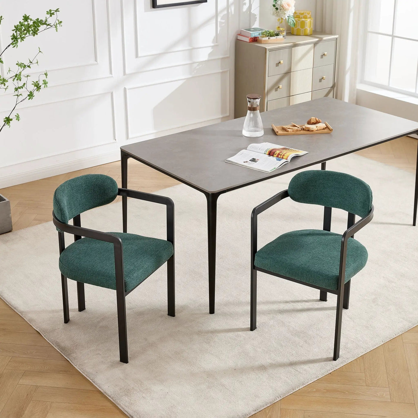 Dining Arm Chairs (Set of 2) by HouseOfZazla
