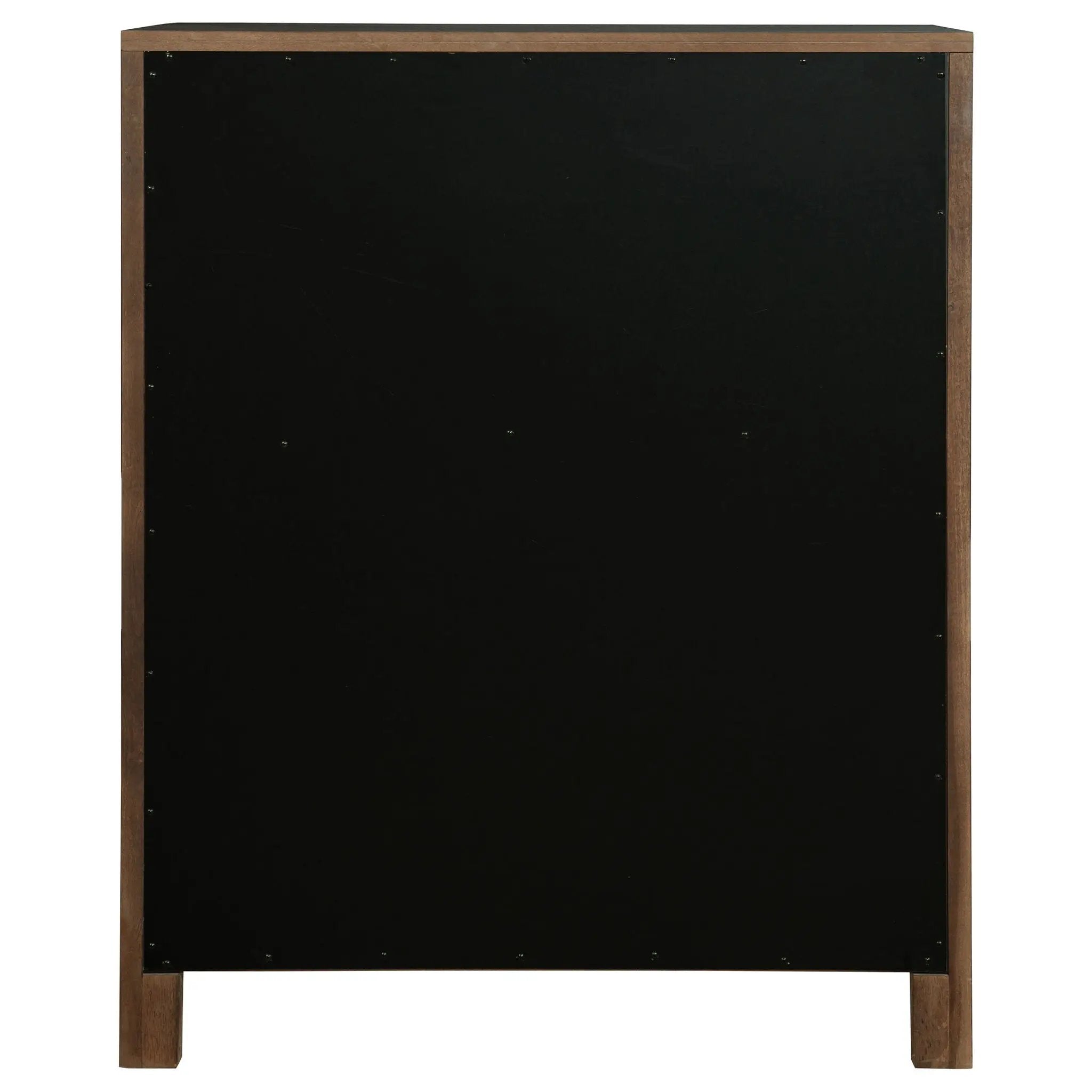 Verona - 5 Drawer Chest With - Walnut