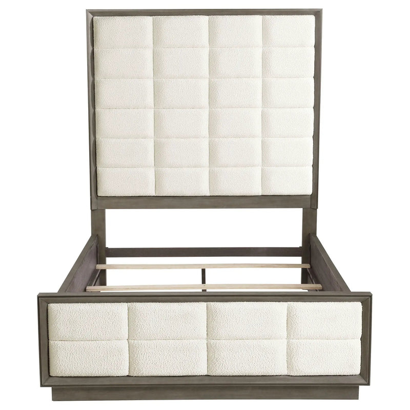 Durango 80-inch Queen Panel Bed Taupe Oak by Unique Piece Furniture