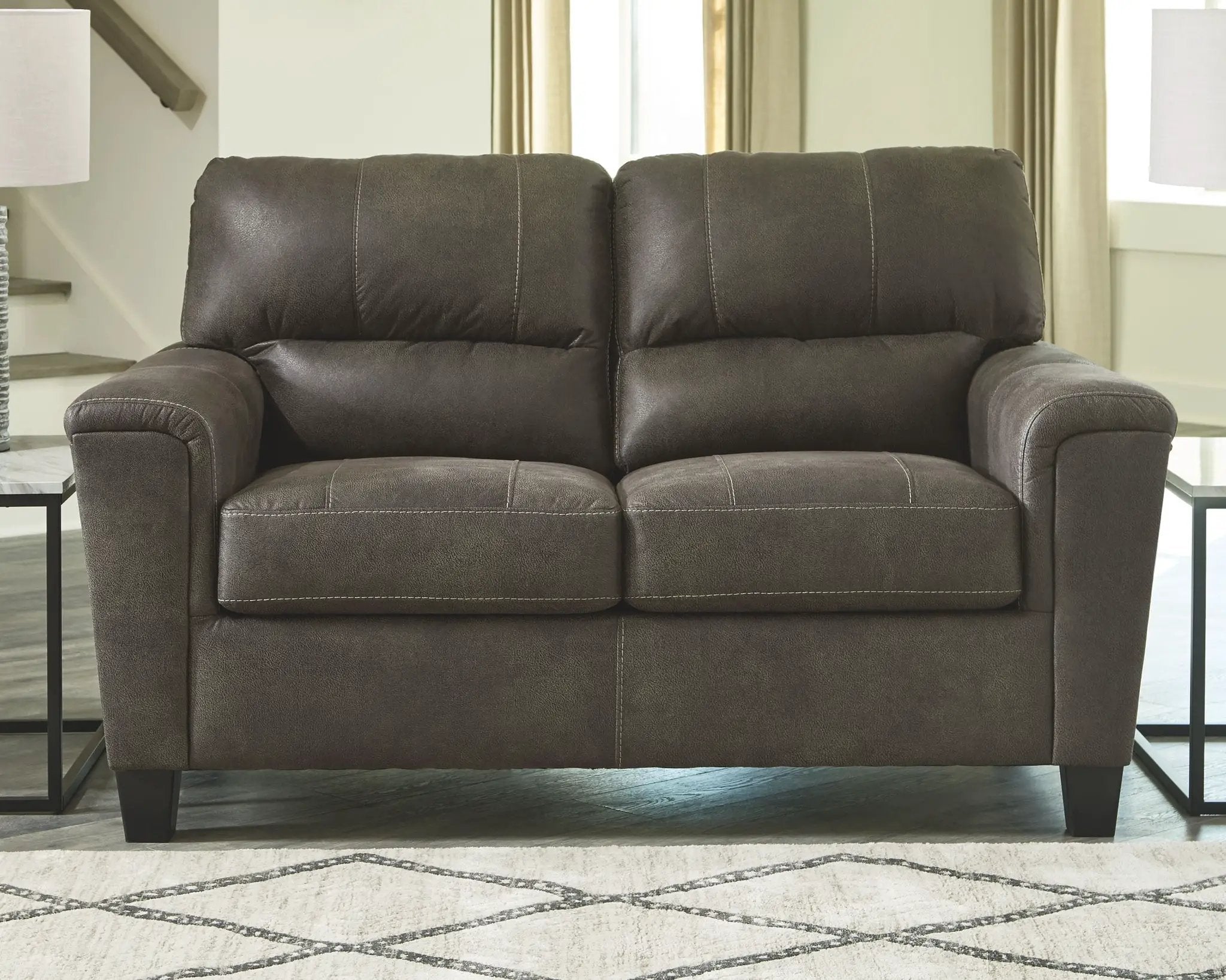 Navi - Stationary Loveseat by Unique Piece Furniture