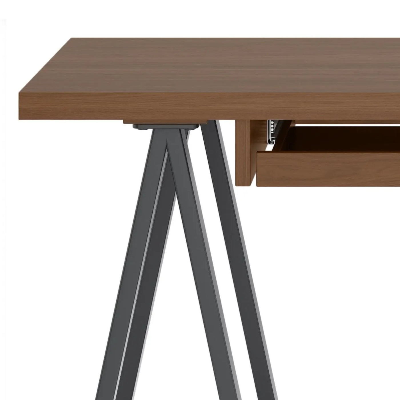 Sawhorse - Handcrafted Solid Desk by HouseOfZazla