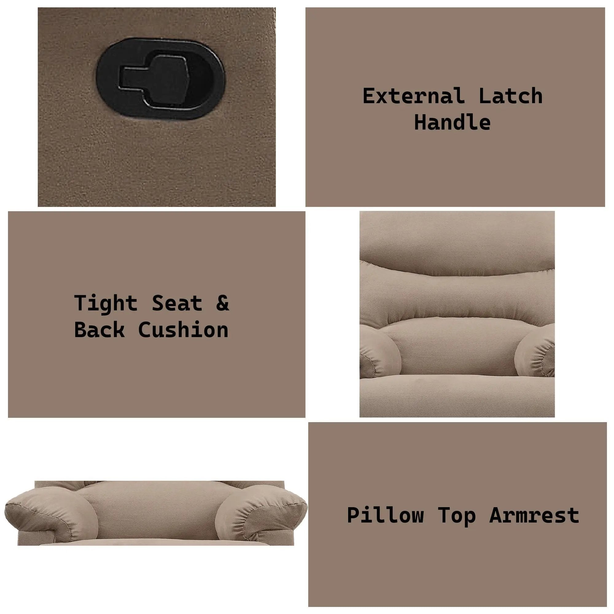 Arcadia - Micro Motion Glider Recliner by Unique Piece Furniture