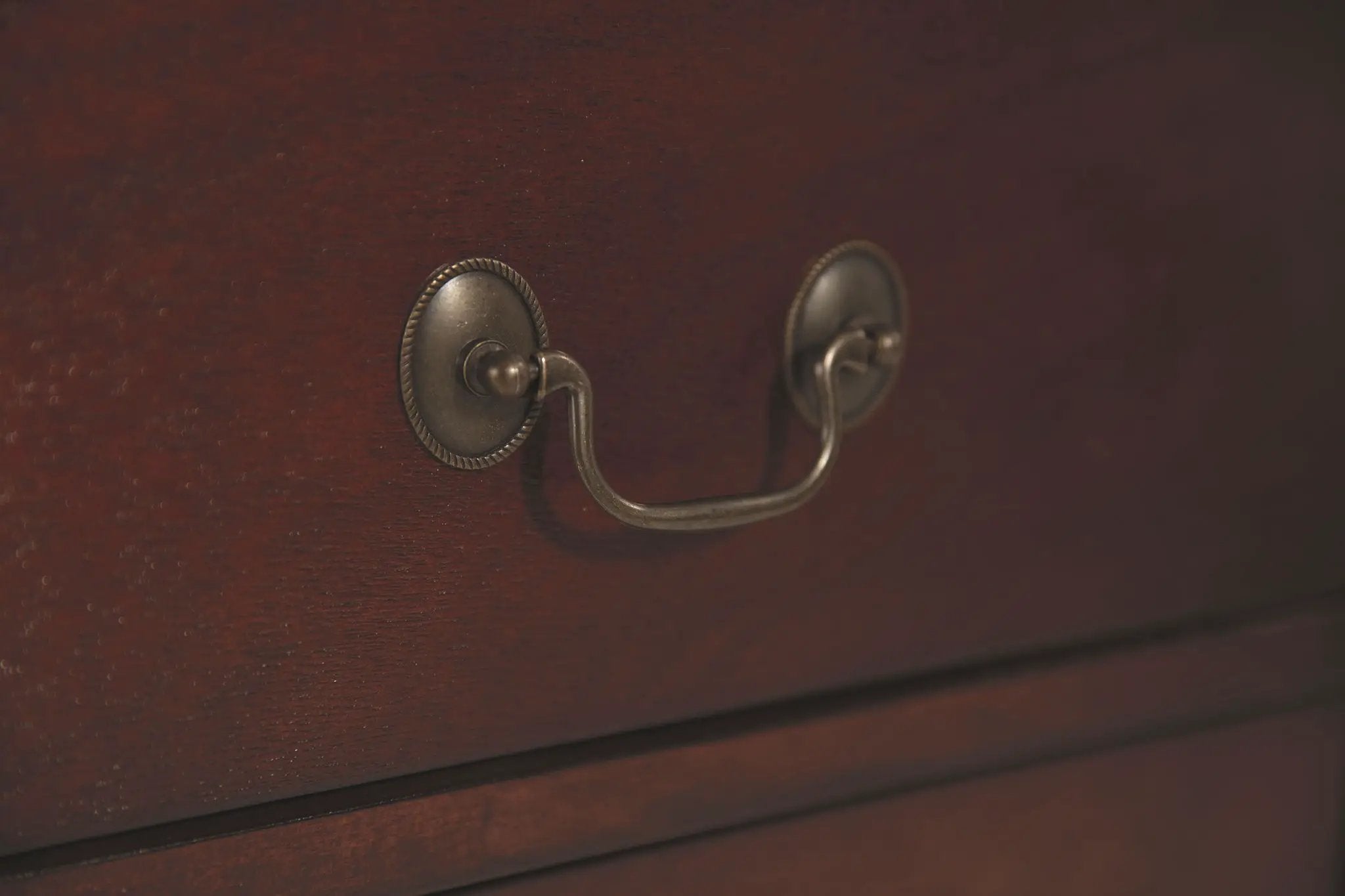 Alisdair - Two Drawer Night Stand - Reddish Brown by Unique Piece Furniture