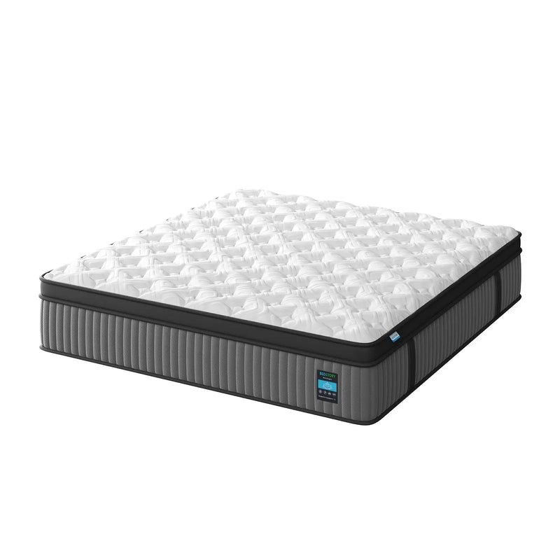 14" King Hybrid Mattress, Memory Foam & Pocket Spring Bed by HouseOfZazla