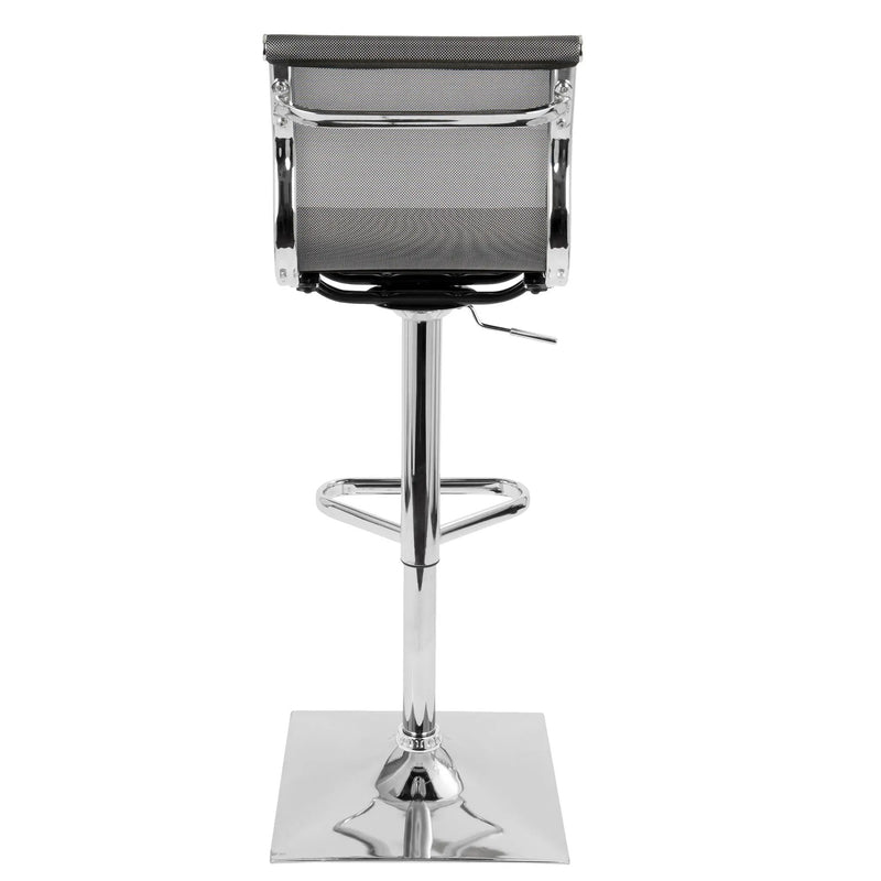 Mirage - Contemporary Adjustable Barstool With Swivel by HouseOfZazla