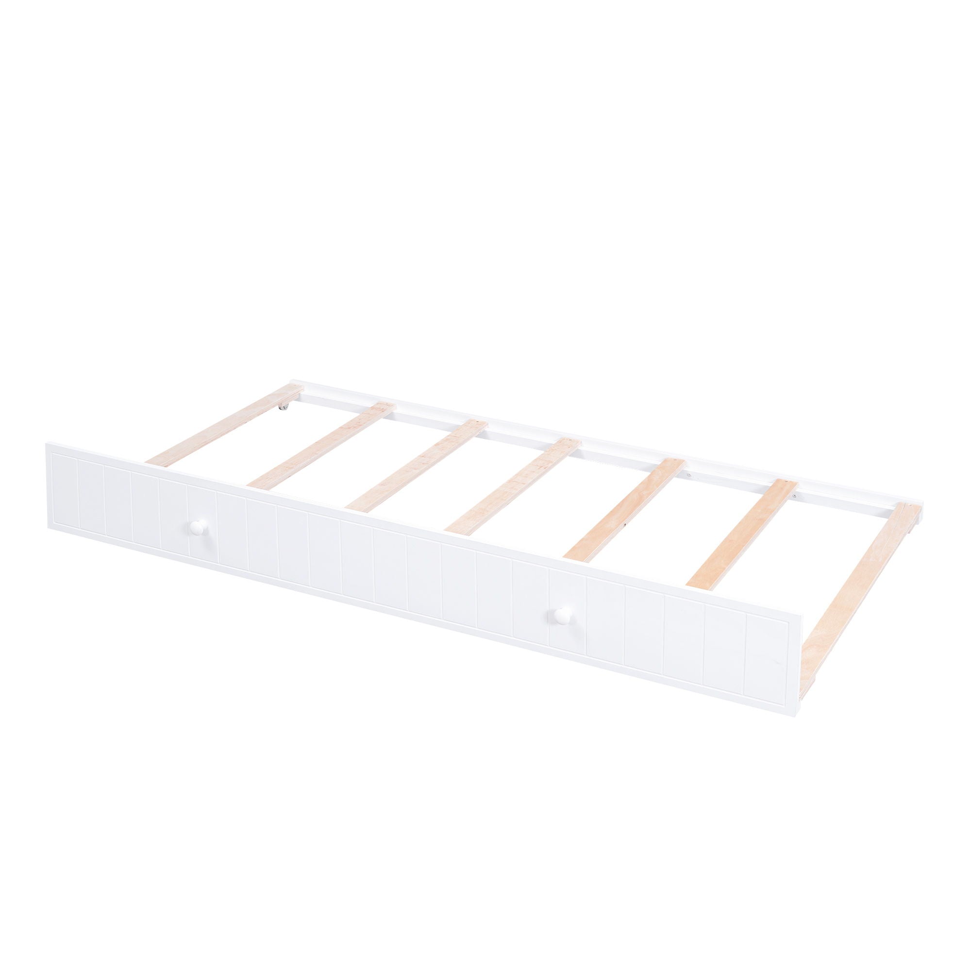 Daybed With Storage Arms, Trundle And Charging Station