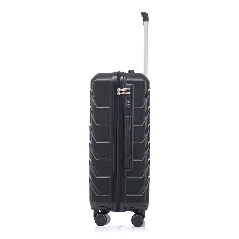 3 Pieces Set 20" / 24" / 28" Spinner Wheel Luggage With Combination Lock by HouseOfZazla
