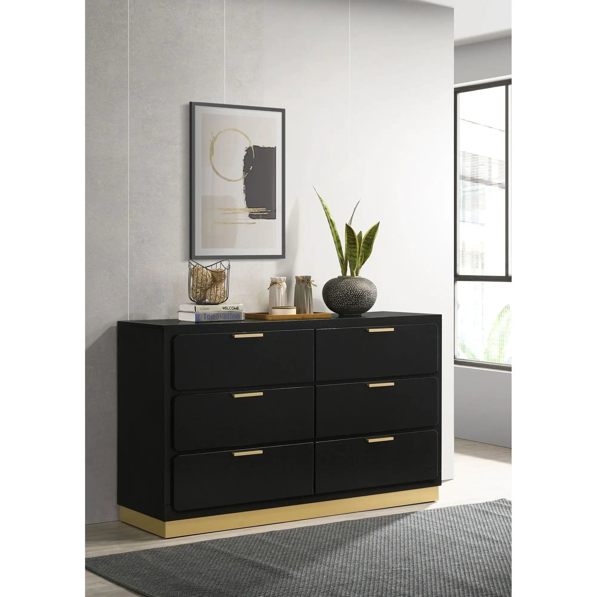 Sophia - 6 Drawer Dresser by HouseOfZazla