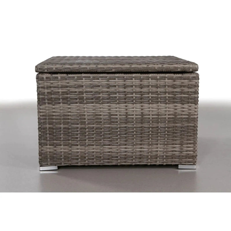 Outdoor Storage End Table - Gray Mix by HouseOfZazla