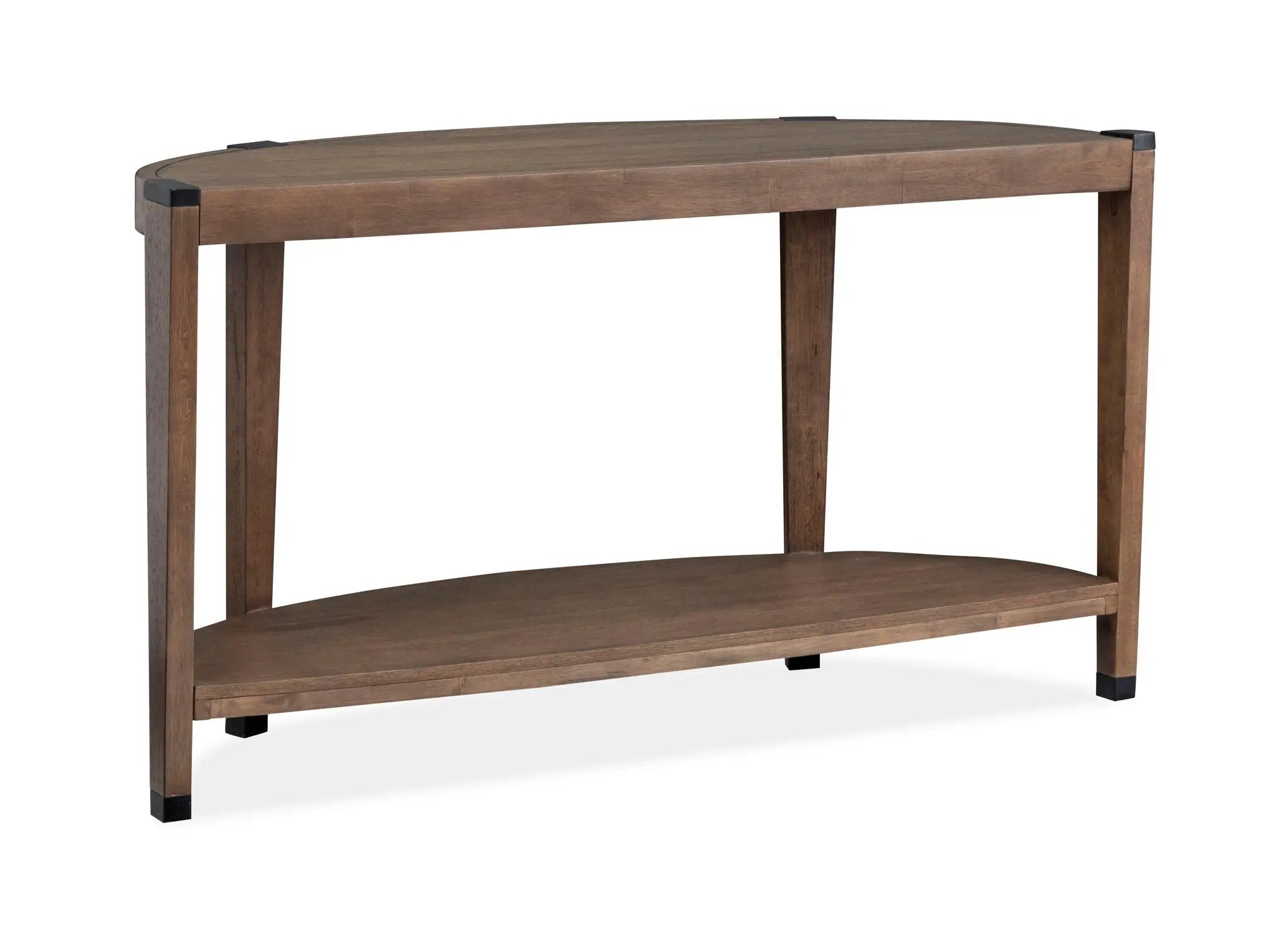 Kaysen - Demilune Sofa Table - Wallaby by Unique Piece Furniture