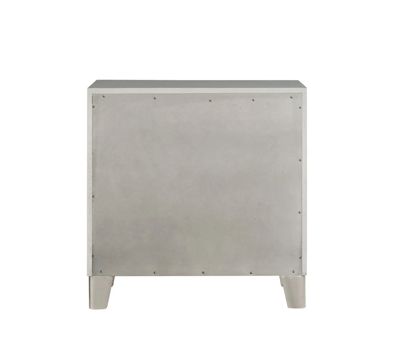 Sliverfluff - Mirrored Nightstand - Champagne by Unique Piece Furniture