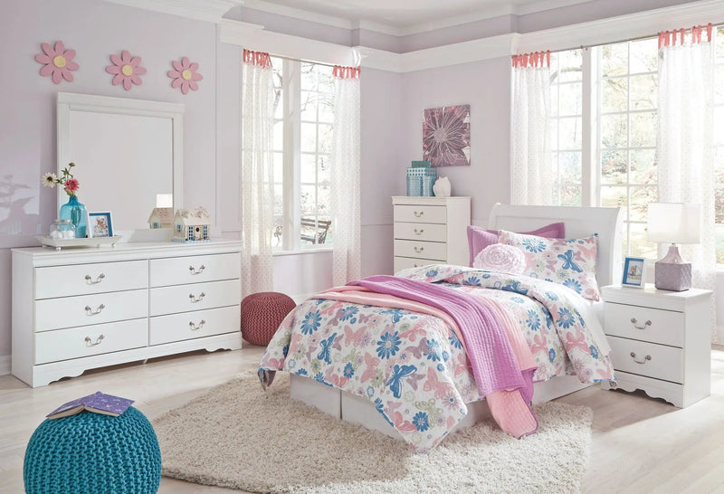 Anarasia - Sleigh Headboard With Bolt On Bed Frame by Unique Piece Furniture