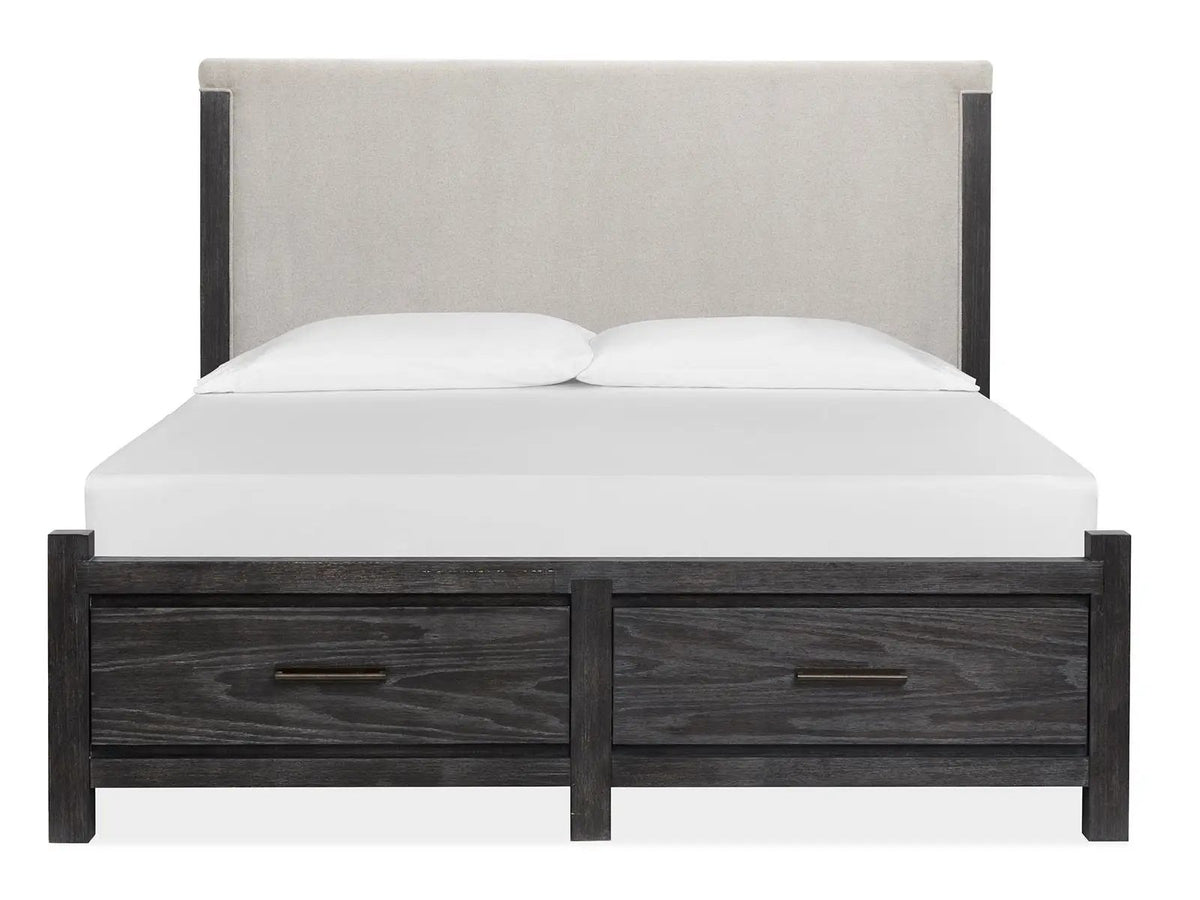 Plum Creek - Upholstered Panel Storage Bed, photo 11 of 18
