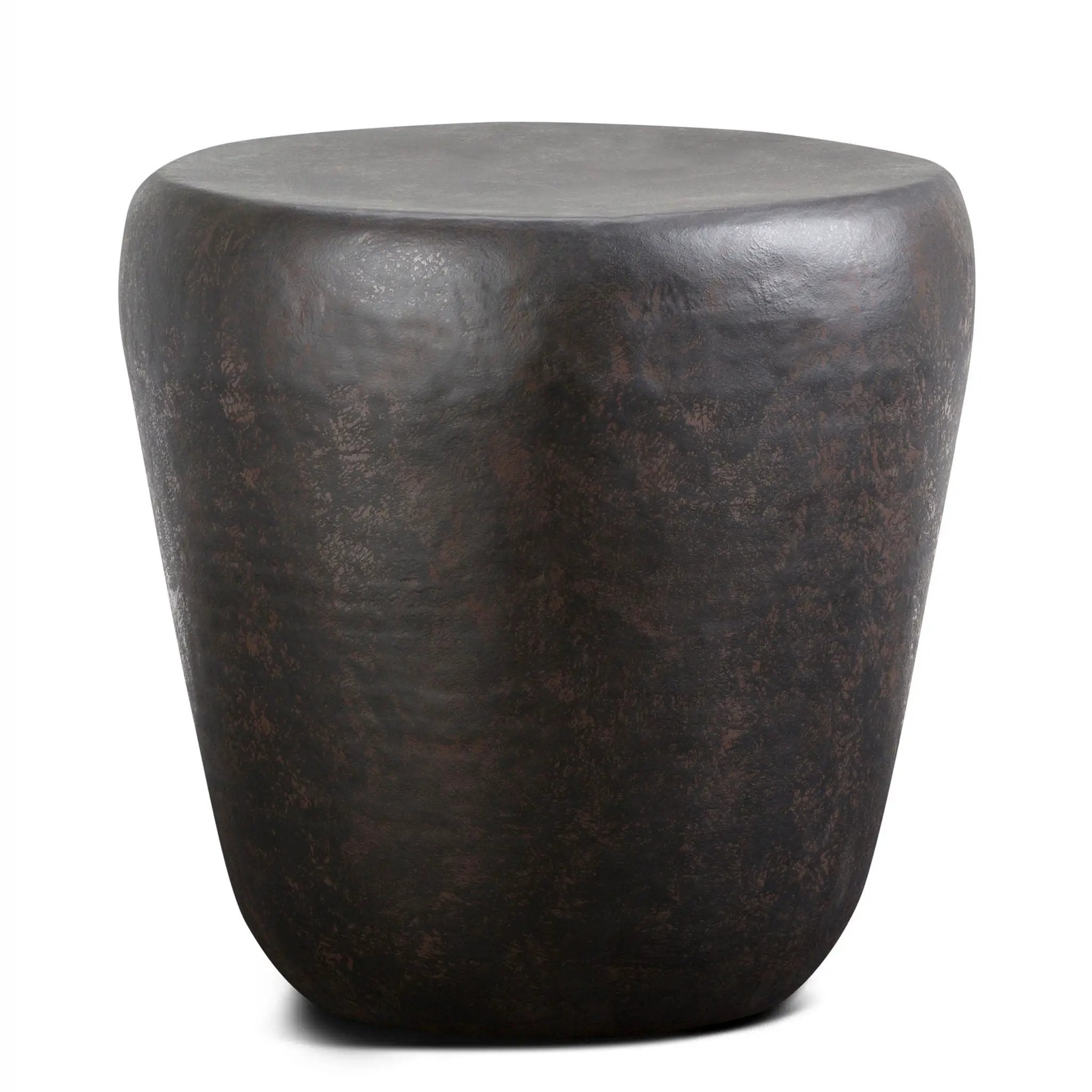 Garvy - Handcrafted Metal Side Table by HouseOfZazla