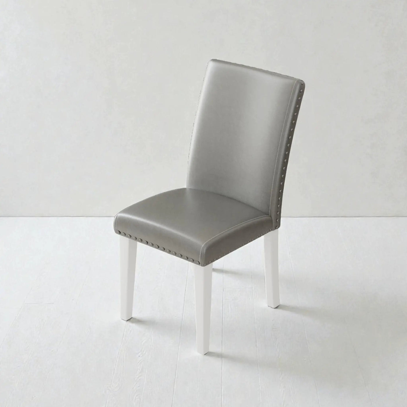 Upholstered Dining Chair With High Back Design (Set of 2) by HouseOfZazla