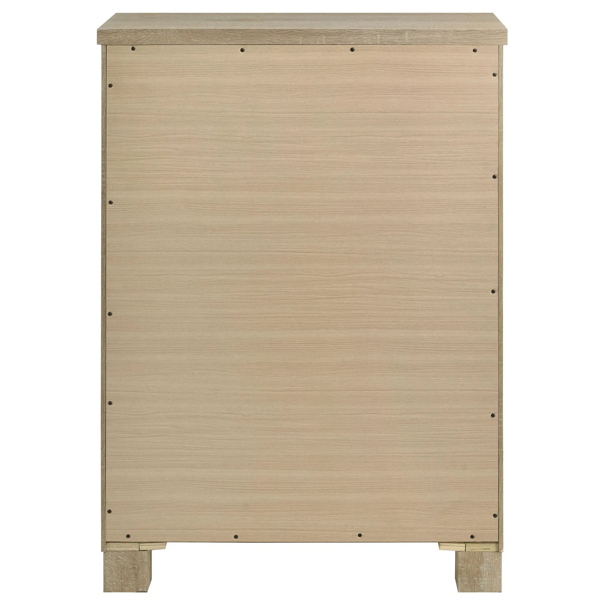 Sansome - 5 Drawer Bedroom Chest - Oak
