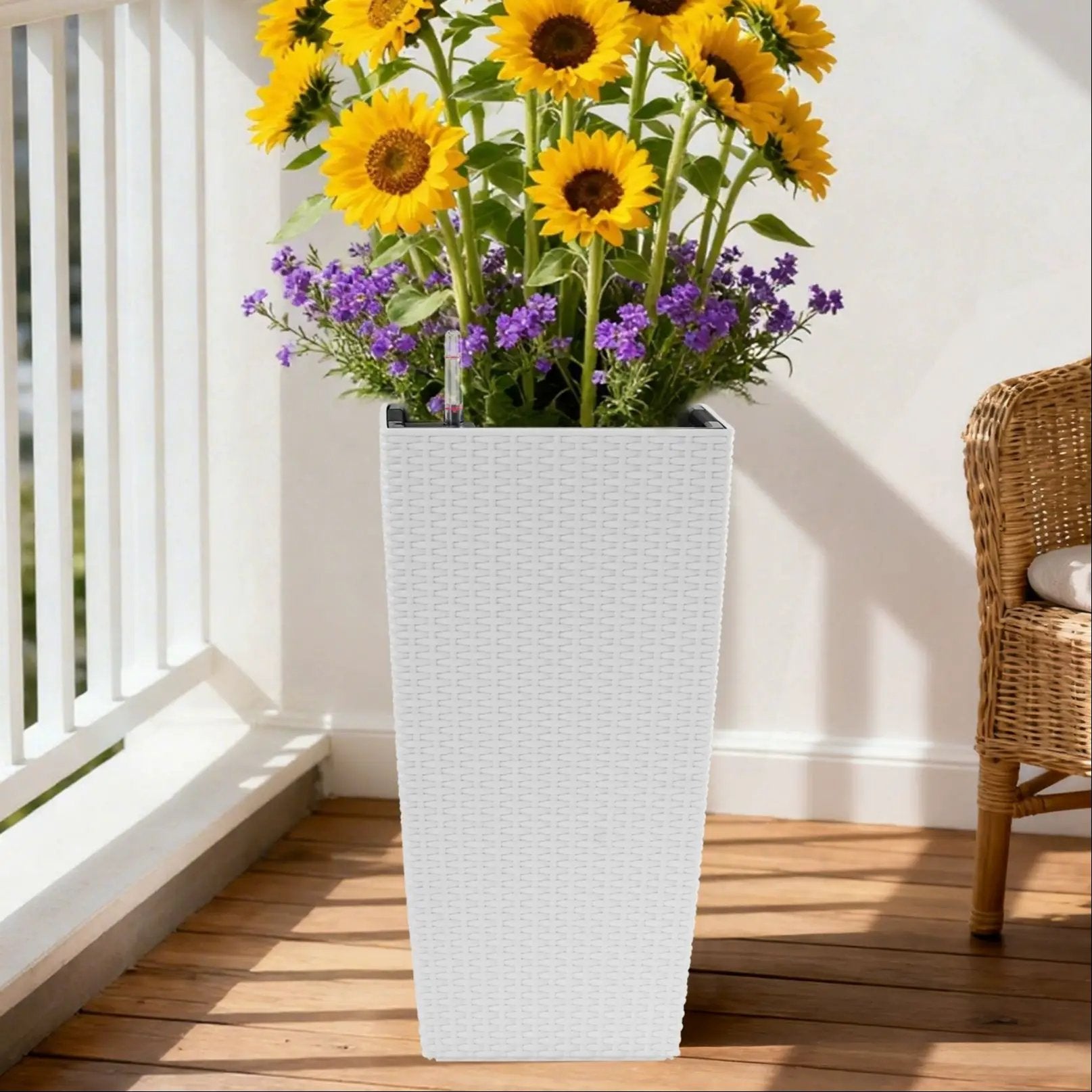 Indoor Outdoor Planter With Automatic Watering System by Unique Piece Furniture