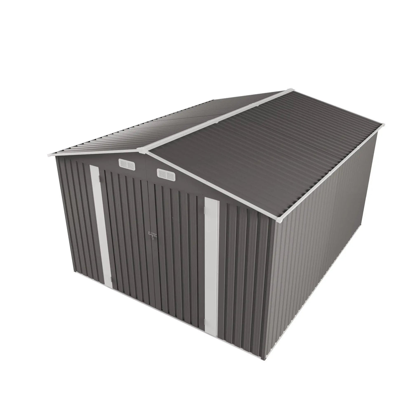Outdoor Storage Shed With Lockable Doors by HouseOfZazla