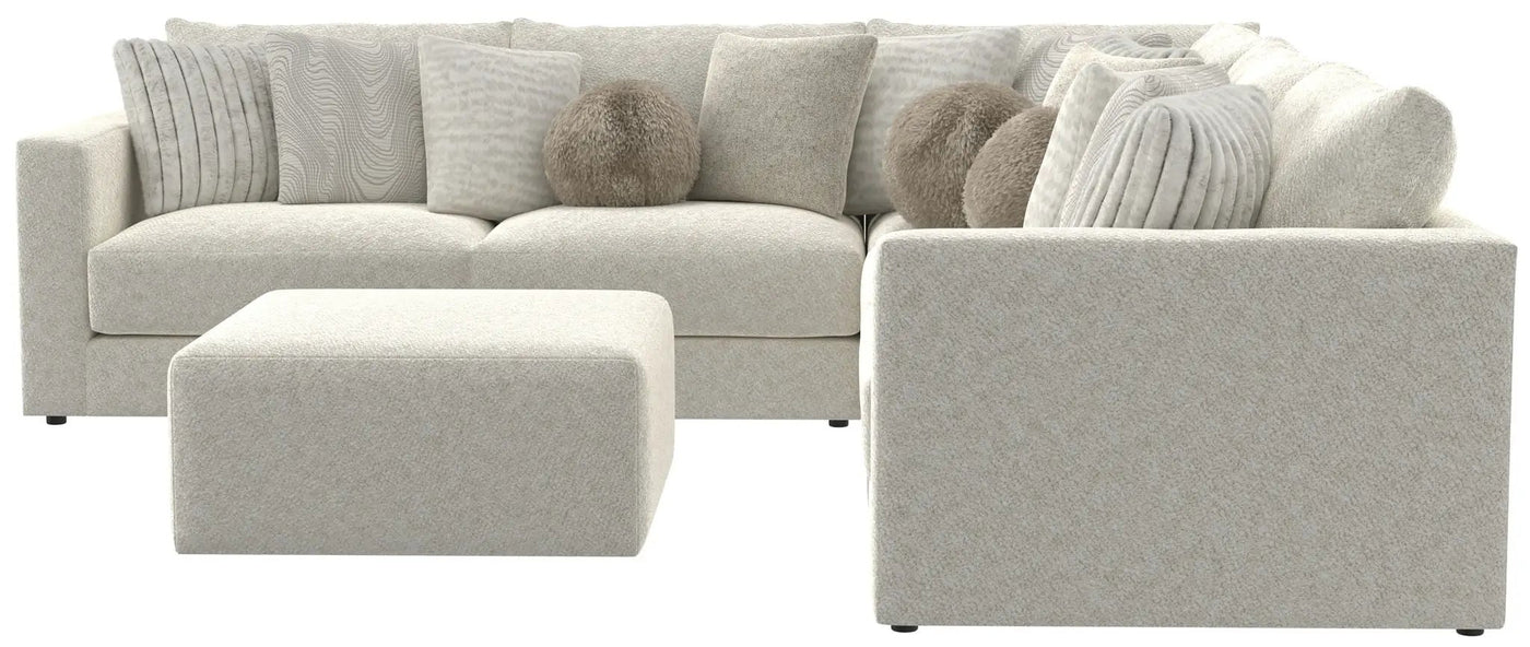 Ritzy - Modular Sofa And Included Cocktail Ottoman by Unique Piece Furniture