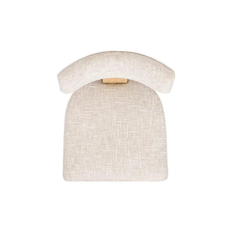 Louise - Split Back Upholstered Dining Side Chair (Set of 2) - Travertine Beige by HouseOfZazla