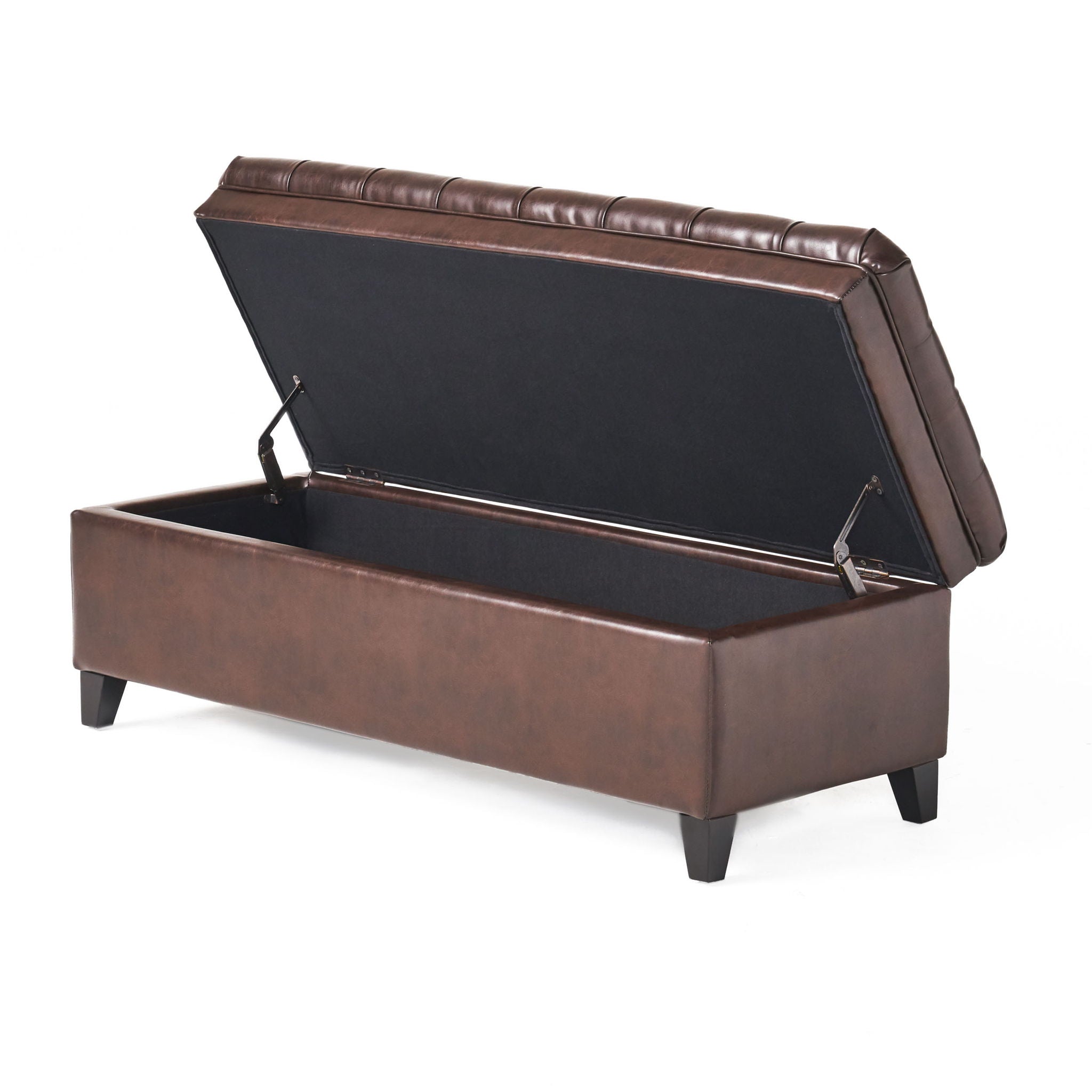 Juliana Storage Ottoman With Birch Legs by HouseOfZazla