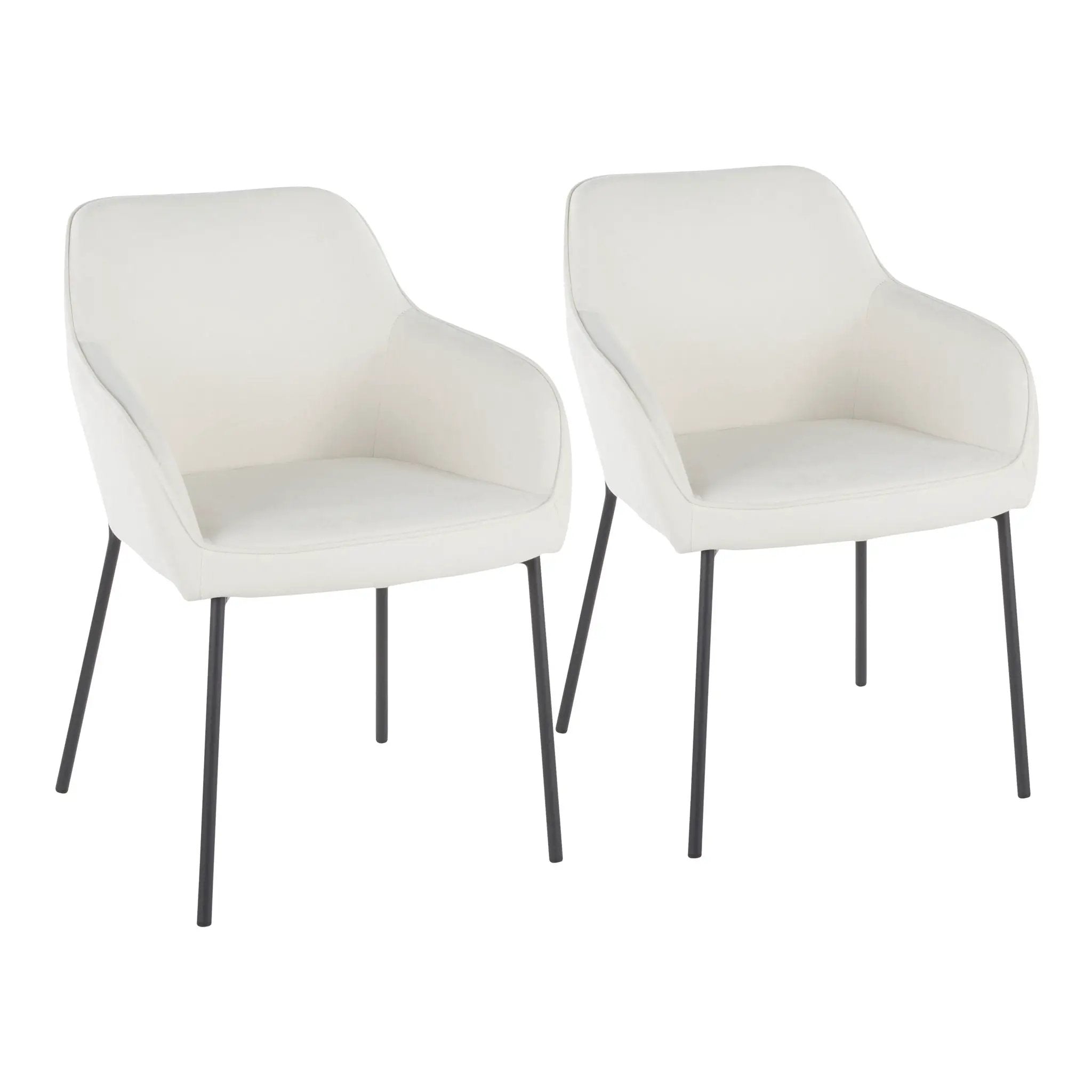 Daniella - Contemporary, Dining Chair (Set of 2) by HouseOfZazla