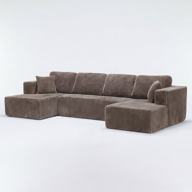 U-Shape Modular Sectional Sofa For Living Room by HouseOfZazla
