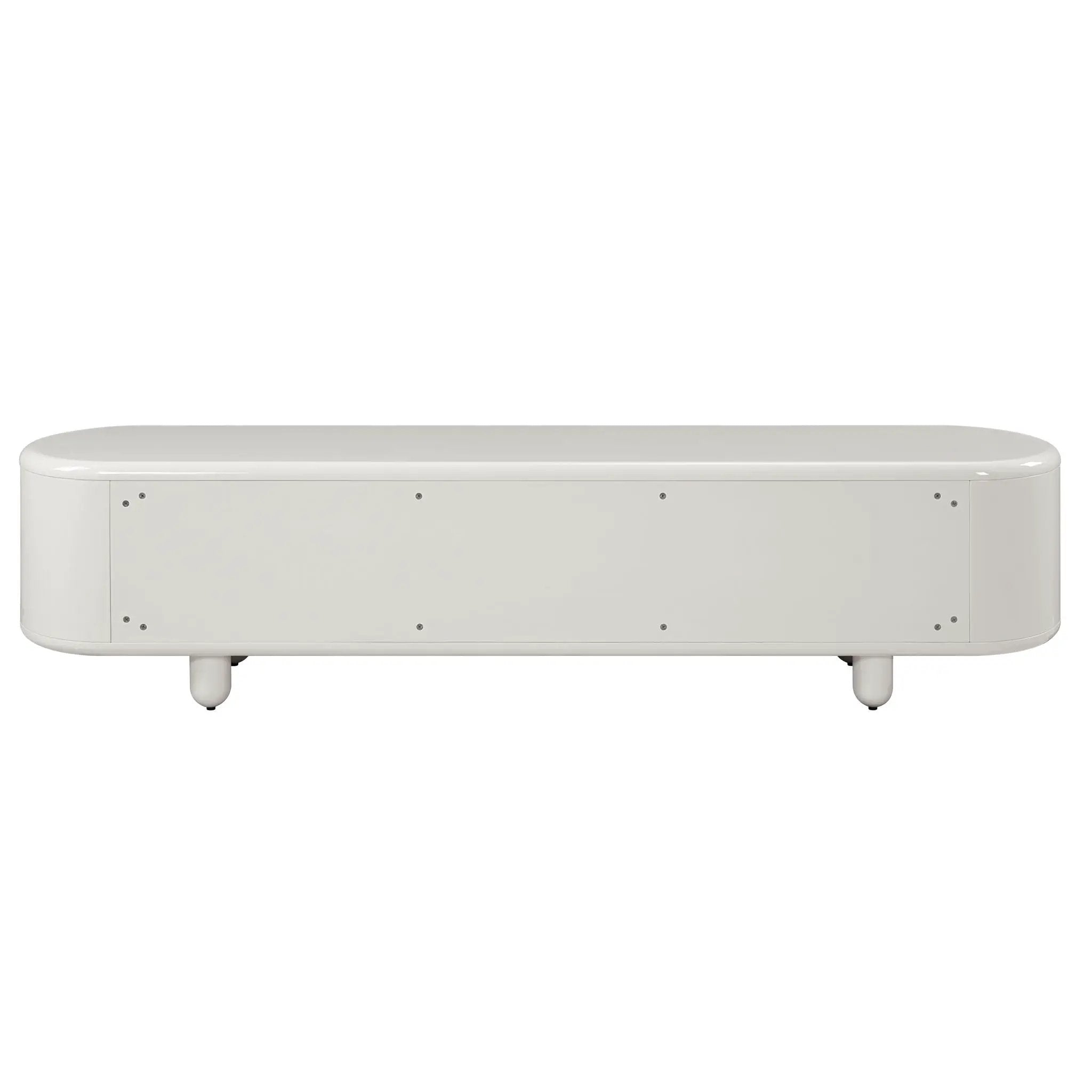 Keely - TV Stand - Gloss White by HouseOfZazla