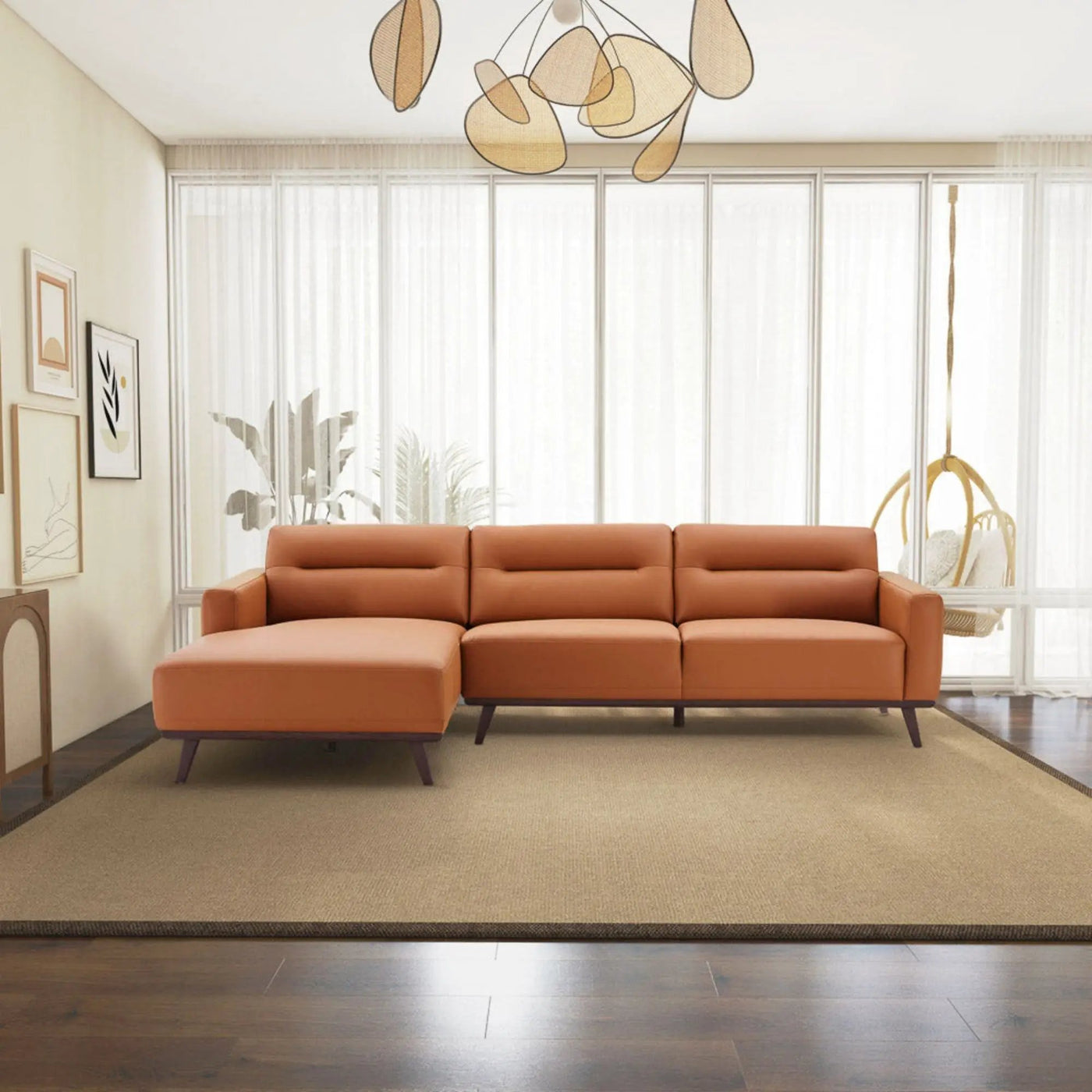 Ella - L-Shaped Sectional Couch by HouseOfZazla