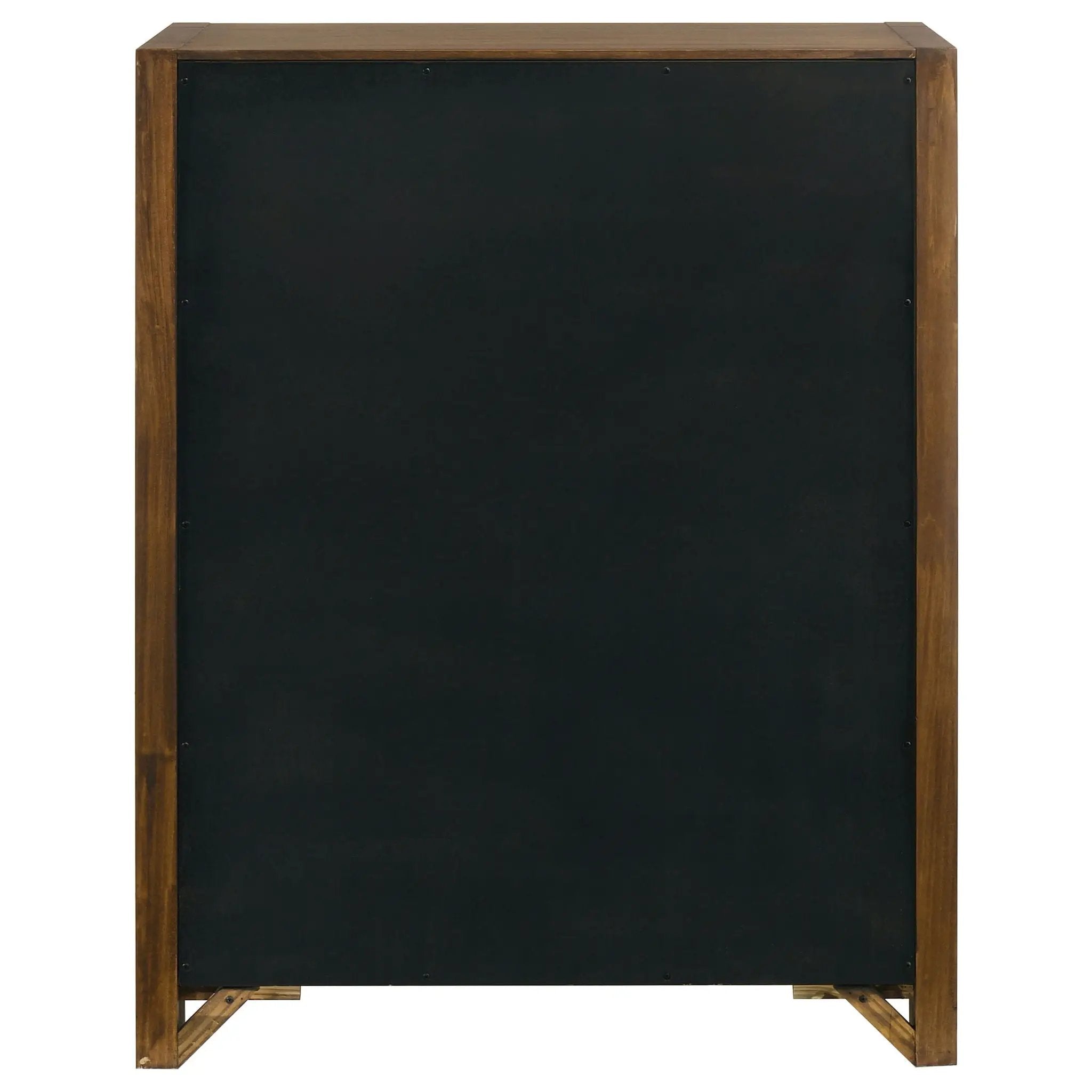 Adderley 5-drawer Bedroom Chest of Drawers Warm Brown by Unique Piece Furniture