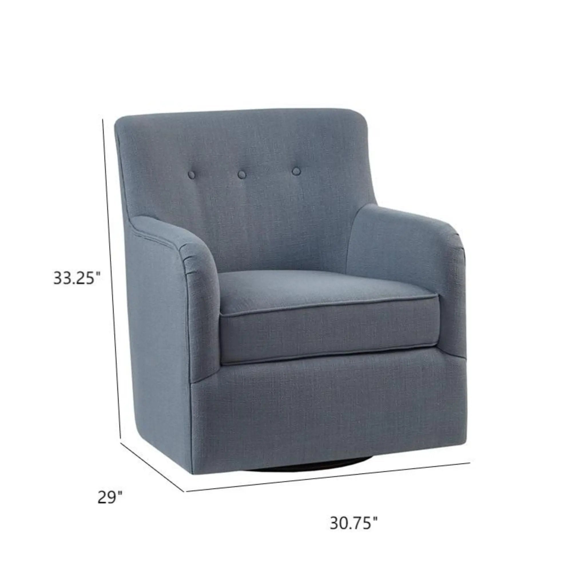 Adele - Swivel Chair With Button Tufted Back by Unique Piece Furniture