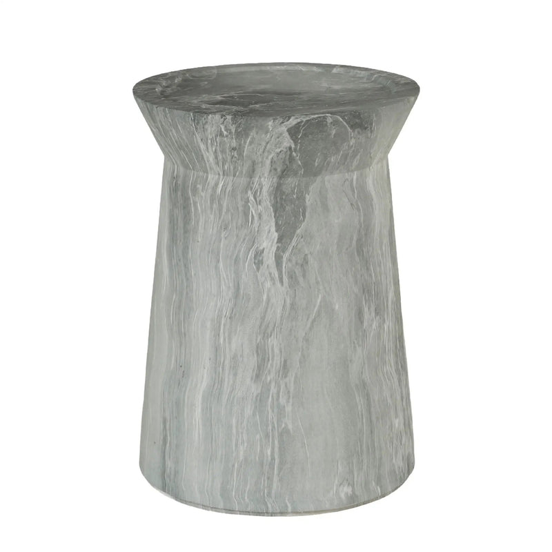 Round Outdoor End Table - Marble by Unique Piece Furniture