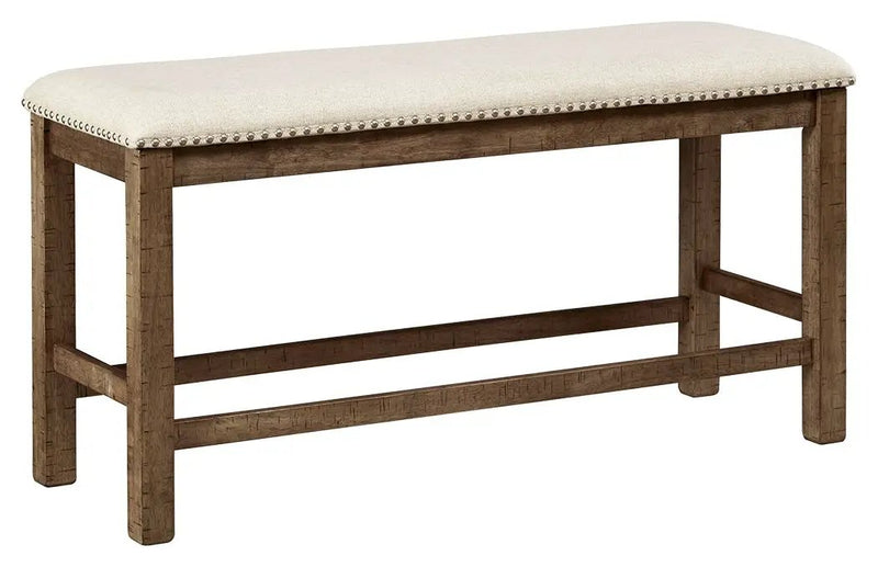 Moriville - Double UPH Bench - Beige by Unique Piece Furniture