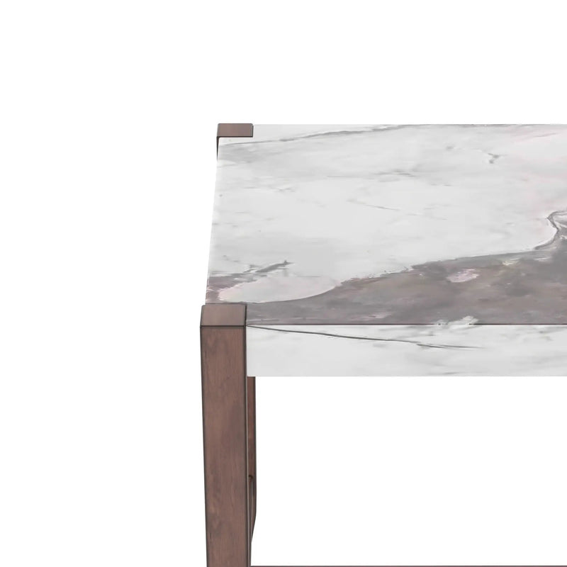 5 Piece Counter Height Dining Set With 4 Upholstered Chairs