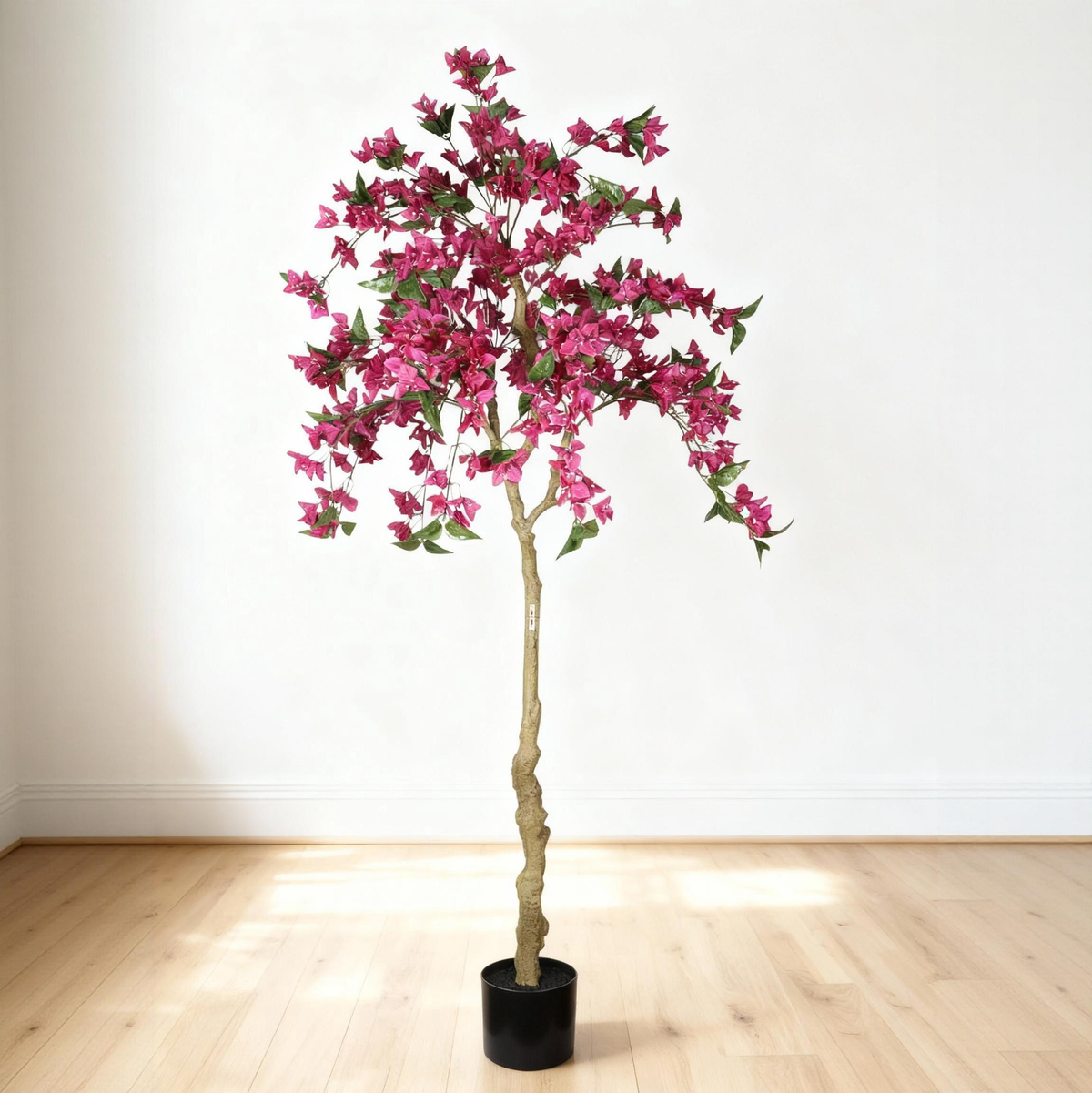 6FT Artificial Bougainvillea Tree with, photo 3 of 8
