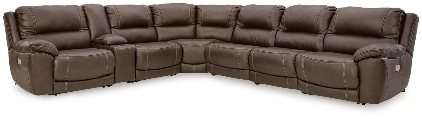 Dunleith - Power Reclining Sectional by Unique Piece Furniture