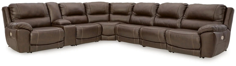 Dunleith - Power Reclining Sectional by Unique Piece Furniture