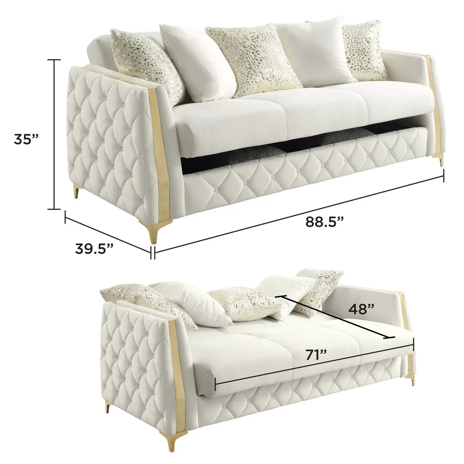 Lippa - Sleeper Sofa by HouseOfZazla